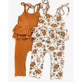 thumbnail image 4 of Styles I Love Baby Girls Sleeveless Ruffle Jumpsuit Romper Summer Playsuit Outfit, 4 of 10