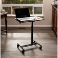 thumbnail image 2 of BIRDROCK HOME Adjustable Mobile Laptop Stand - Brown, 2 of 5