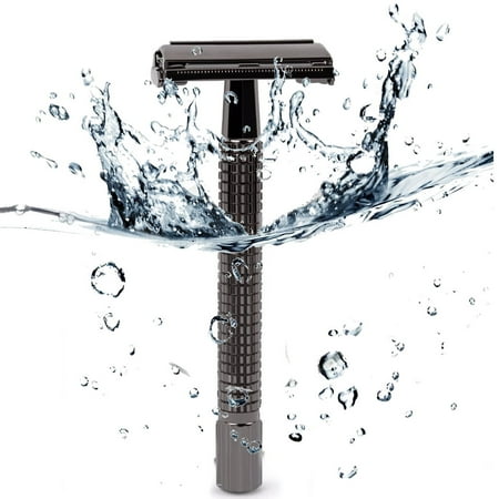 Men's Classic Double Edge Safety Razor and FREE Stainless Steel Starter Blade