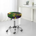 thumbnail image 7 of Naloa Mardi Gras7 Round Bar Stool Cushion Cover 12-14 inch, Fits Kitchen, Office, Restaurant Chairs - 12 inch, 7 of 7