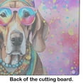 thumbnail image 4 of Weimaraner Hippie Dawg Glass Cutting Board Large 12 in x 15 in, 4 of 5