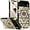 Gold, variant on for Google Pixel 6a Case for Women,Rivet Metal Corner Design Phone Case Cover with Bling Diamond Ring Suitable for Google Pixel 6a 6.1" BF-Purple Butterfly