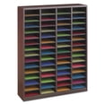 thumbnail image 2 of Bowery Hill Wood 60 Compartments Mail Organizer in Mahogany, 2 of 6