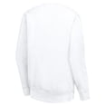 thumbnail image 3 of Women's G-III 4Her by Carl Banks  White Sacramento Kings Heart Graphic Fleece Pullover Sweatshirt, 3 of 3