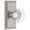 Satin Nickel, variant on Grandeur Carbor_Prv_234 Carre Solid Brass Rose Privacy Door Knob Set - Brass