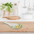 thumbnail image 3 of IH Casa Decor Ceramic Lemon Spoon Rest - Set of 4, 3 of 4