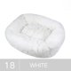 thumbnail image 1 of Cama cuadrada de lujo para perros pequeños, medianos y grandes, esterilla de felpa larga, suministros para mascotas, cama calmante lavable, 1 of 4