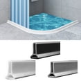 thumbnail image 5 of Collapsible Shower Threshold Water Dam Self Adhesive Silicone Waterproof Barrier Strip Kitchen Bathroom Dry Wet Separation Bendable Water Stopper Strip, 5 of 8