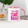 thumbnail image 3 of CafePress - Stop Wishing Start Doing Mug - 11 oz Ceramic Mug - Novelty Coffee Tea Cup, 3 of 4