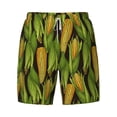 thumbnail image 4 of Lsque Mens Swim Trunks Corn 2 Pattern - Bathing Suit Compression Liner - Beach Swim Shorts Swimwear - (S-3XL) - Stretch Quick Dry -X-Large, 4 of 9