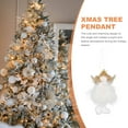 thumbnail image 3 of HONITANO 1Pack Xmas Decorations White Plush Angel Doll For Holiday Season, 3 of 8
