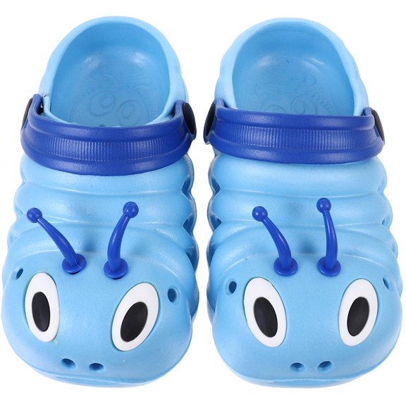 ETEREAUTY 1Pair Beach Sandal Blue Soft Lightweight Breathable Sandals for Daily Activities