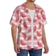 thumbnail image 2 of Fotbe Cute Watermelon Camisa Estampada de Manga Corta para Hombre, Casual de Verano, Estilo Playero, Sin Arrugas-X-Large, 2 of 5