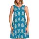 thumbnail image 1 of Balery Sea Turtle Vestidos de verano para mujer con estampado: vestido holgado sin mangas, vestido playero informal y cómodo para días calurosos., 1 of 7