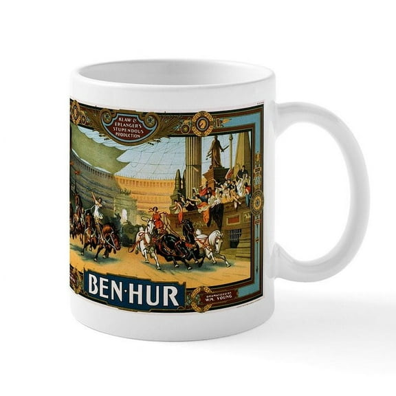 CafePress - Ben Hur Mug - 11 oz Ceramic Mug - Novelty Coffee Tea Cup