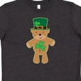 thumbnail image 4 of Inktastic St Patricks Day Irish Teddy Bear Shamrock Youth T-Shirt, 4 of 5