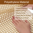 thumbnail image 3 of Uxcell Rattan Webbing Roll Woven Synthetic Poly Open Mesh Rattan Sheet Faux Cane Weave 24 in  1.6 ft, 3 of 8