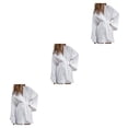 thumbnail image 1 of Jumpingount Vestido de noche de mujer de manga larga transpirable lindo adelgazamiento Casual señoras pijamas ropa de dormir ropa de dormir blanco Type1 NO1, 1 of 6