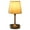 Silver, variant on Portable Cordless Table Lamp Usb Rechargeable Fabric Shade Desk Lamp Decor Light (Gold)