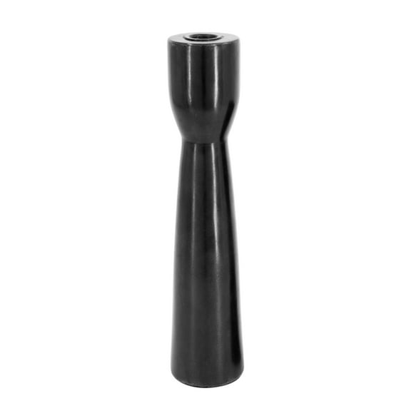 A&B Home Black Marble Candle Holder - 2.5" x 2.5" x 11" - Black