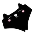 thumbnail image 3 of Women Lingerie Briefs Underwear Panties Knickers Cat Ear Printing Women Panties - Size L (Black), 3 of 8