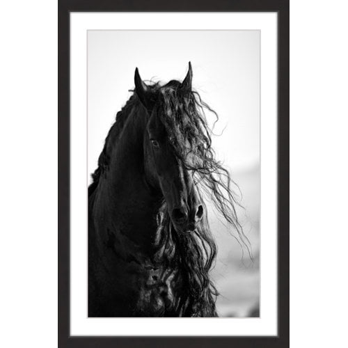 "Dragon Horse" Framed Painting Print