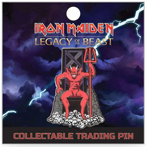 Iron Maiden: Legacy of the Beast The Beast Lapel Pin