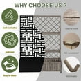 thumbnail image 2 of UBesGoo Planter Box with Trellis Outdoor for Vegetables Herbs Flowers, Metal  Garden Trellis with Drainage Holes (Black), 2 of 9