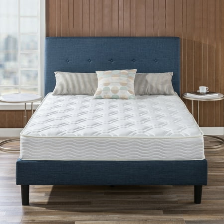 Hybrid Tea Collection - Slumber 1 - 8 Inch by Zinus Spring Support Mattress with Green Tea Foam Comfort Layer