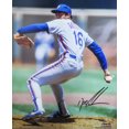 thumbnail image 1 of Dwight 'Doc' Gooden Signed New York Mets Pitching Grey Jersey Action 8x10 Photo, 1 of 1