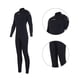 thumbnail image 5 of Ropa de piel de buceo de neopreno de manga larga con accesorios elásticos para exteriores con cremallera JShteea El nuevo, 5 of 6