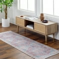 thumbnail image 3 of Better Homes & Gardens Persian Medallion Runner Washable Non-Skid Area Rug, Brick, 2'5" x 7', 3 of 8