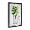 thumbnail image 3 of Stupell Industries Cottage Rustic Garden Mint Black Floating Frame Canvas Art, 17 x 25, by Creatif Belle, 3 of 8