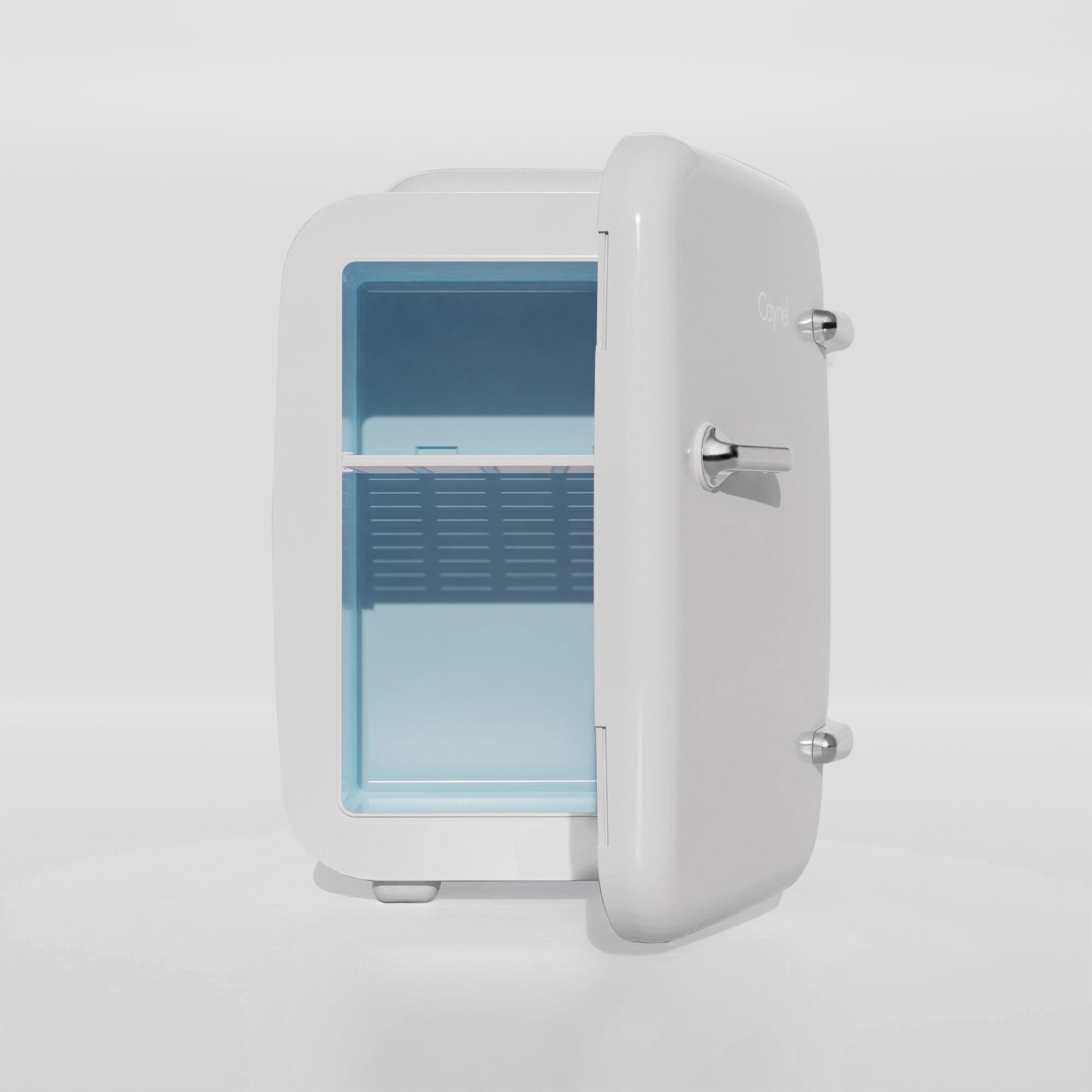 CAYNEL Mini Fridge Portable Thermoelectric 4 Liter Cooler and Warmer, White