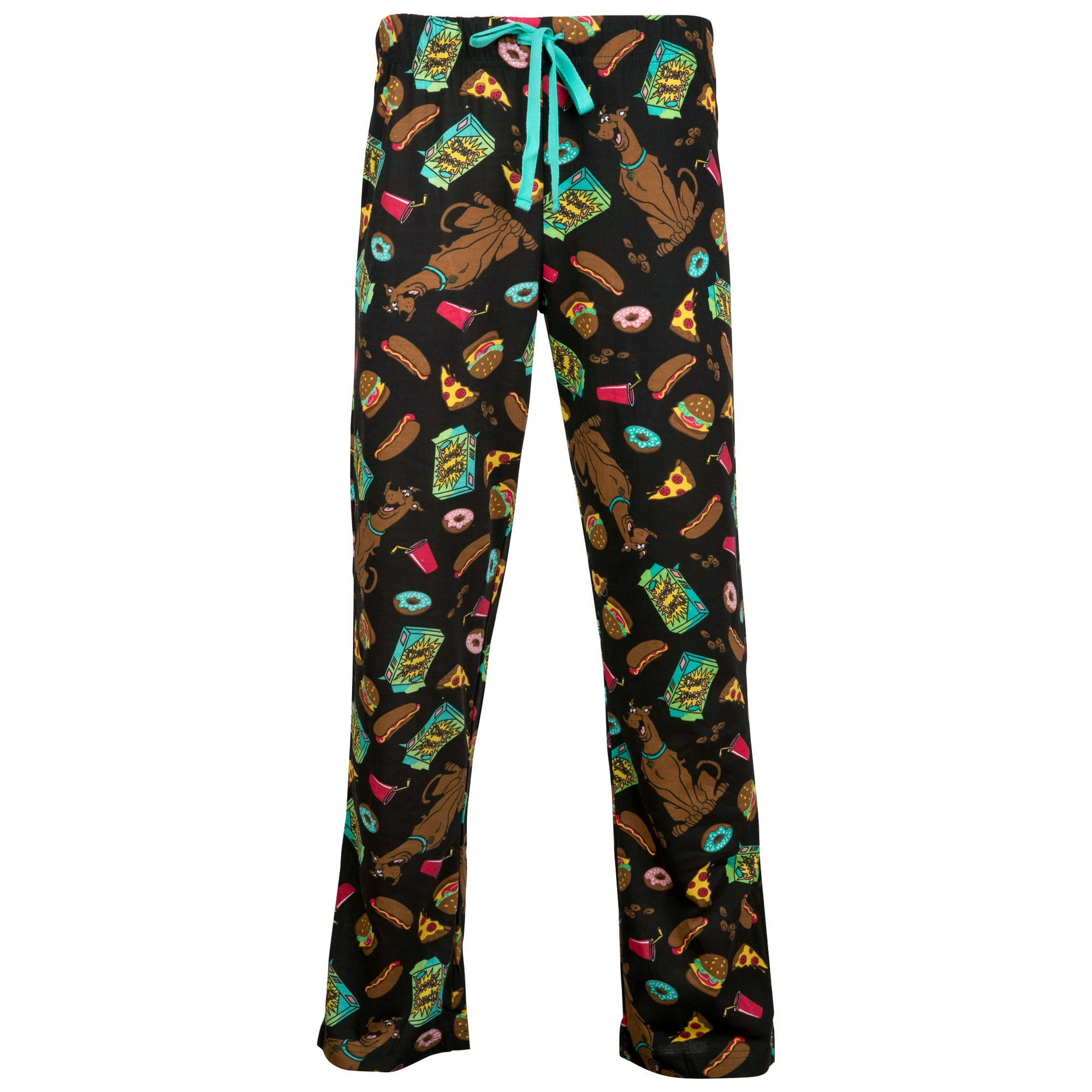 Scooby Doo Scooby Snacks Black Colorway Men s Sleep Pants Medium 32 34 Walmart