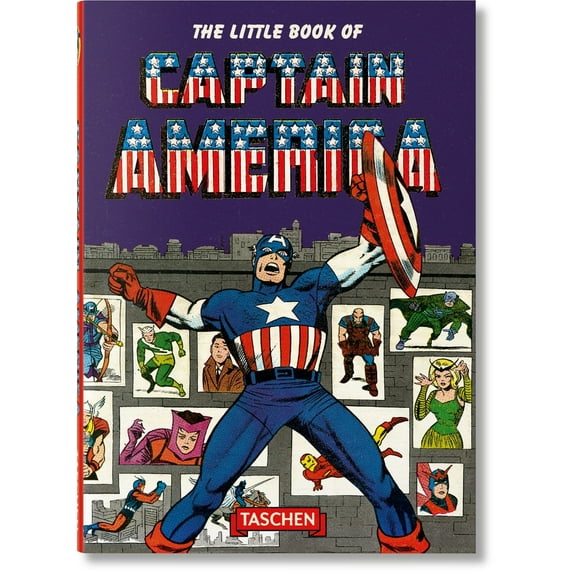 Pre-Owned The Little Book of Captain America (Paperback) 3836567830 9783836567831