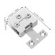 thumbnail image 2 of FENGGUIQU 4Ud Bisagras Resistentes Para Puertas De Vidrio De Gabinete Con Instalación Sencilla Sin Perforar Cromadas, 2 of 6