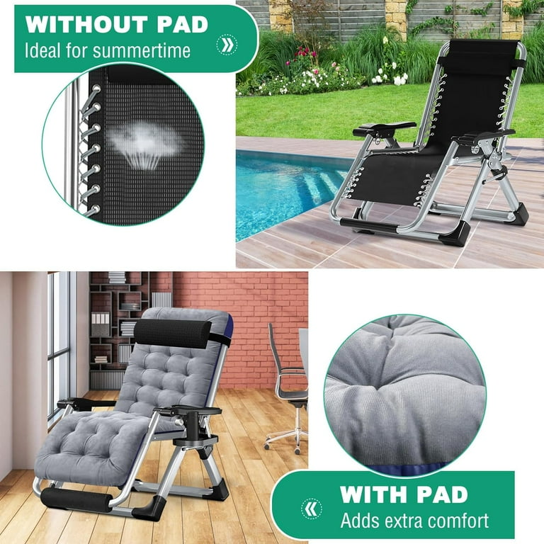 Recliner lawn chair walmart hot sale