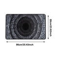 thumbnail image 3 of Huanglei Large Entrance Carpet Slip Floor Mat With Visual Deception Effect Suitable For High Traffic Areas Indoor And Outdoor Use Durable And Easy To Clean, 3 of 4