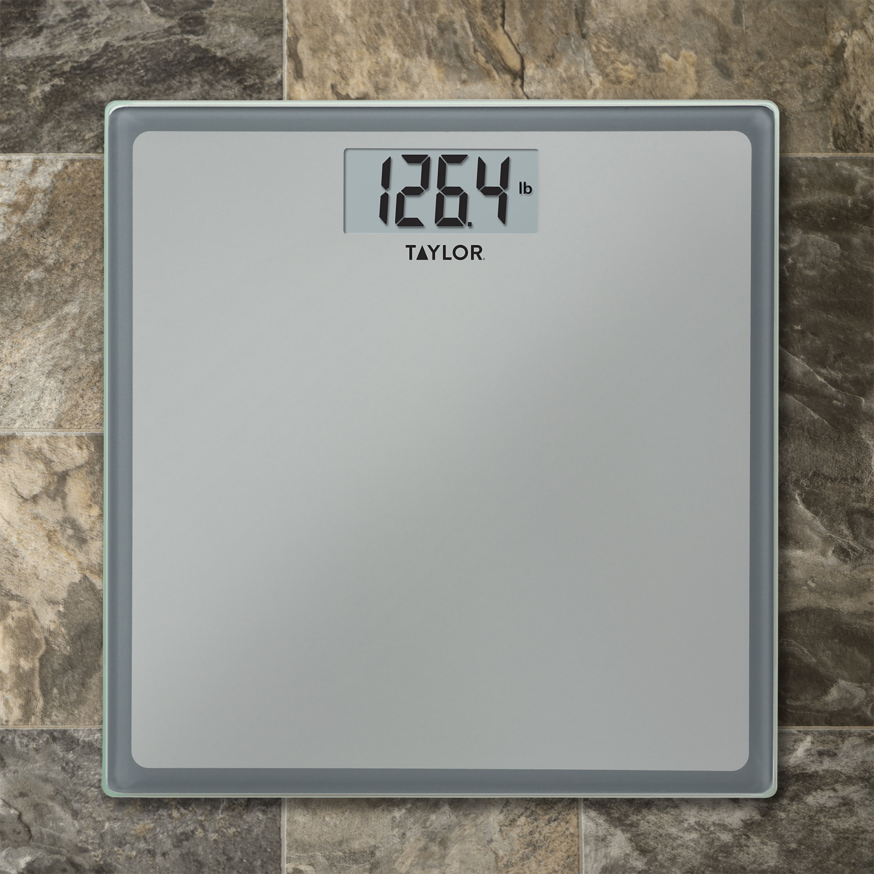 Taylor Glass Bathroom Scale - Clear, 1 ct - Fred Meyer