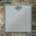 thumbnail image 3 of Taylor Digital Glass Bathroom Scale with Silver/Grey Finish, 3 of 7