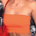 thumbnail image 3 of primavera y verano nuevo europeo y americano de las mujeres de la camisola chaleco de color sólido de algodón honda tubo superior femenino cuello de palabra delgadopangjing, 3 of 3