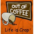 thumbnail image 2 of Out Of Coffee Caffeine Addict Novelty Plus Size Crewneck Graphic Tee Shirt Brisco Brands 2X, 2 of 5