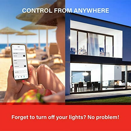 Sengled - Smart A19 LED 60W Bulbs Bluetooth Mesh Works with Amazon Alexa (4-Pack) - Daylight