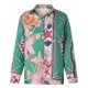 thumbnail image 5 of Camisa de manga larga estampada con cuello vuelto informal con botones para mujer a la moda Fridja  FKASFK3447, 5 of 8