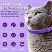 Genreen 4 Pack Calming Collar for Cats – Pheromone Cat Calming Collar Cat Anxiety Relief and Stress – Adjustable Water Resistant Breakaway Calming Collars Natural Ingredients Pheromones Rapid Effect