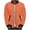 Orange, variant on UVEASISHA Winter Coats for Men Packable Quilted Jacket Full Zip Lightweight Puffer Bomber Jackets Windproof Insulated Padded Coat Outerwear with Zipper Pockets Orange M