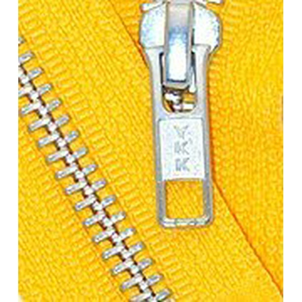 Zipperstop Wholesale YKK 24" Jacket Zipper, YKK 5 Aluminum Metal