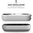 thumbnail image 3 of Étui en Silicone Conçu pour Google Nest Hello Housse de Sonnette (Blanc) - Protection Complète, Compatible Vision Nocturne, 3 of 5