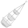 thumbnail image 5 of PBPBOX Fruit Basket For Kitchen Wall Mounted Silver Iron 1Set Space Saving, 5 of 8